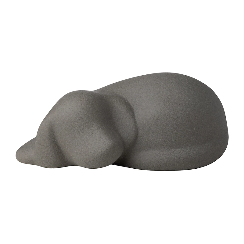 Bau Gray - Porcelain Stoneware Urn for Dogs