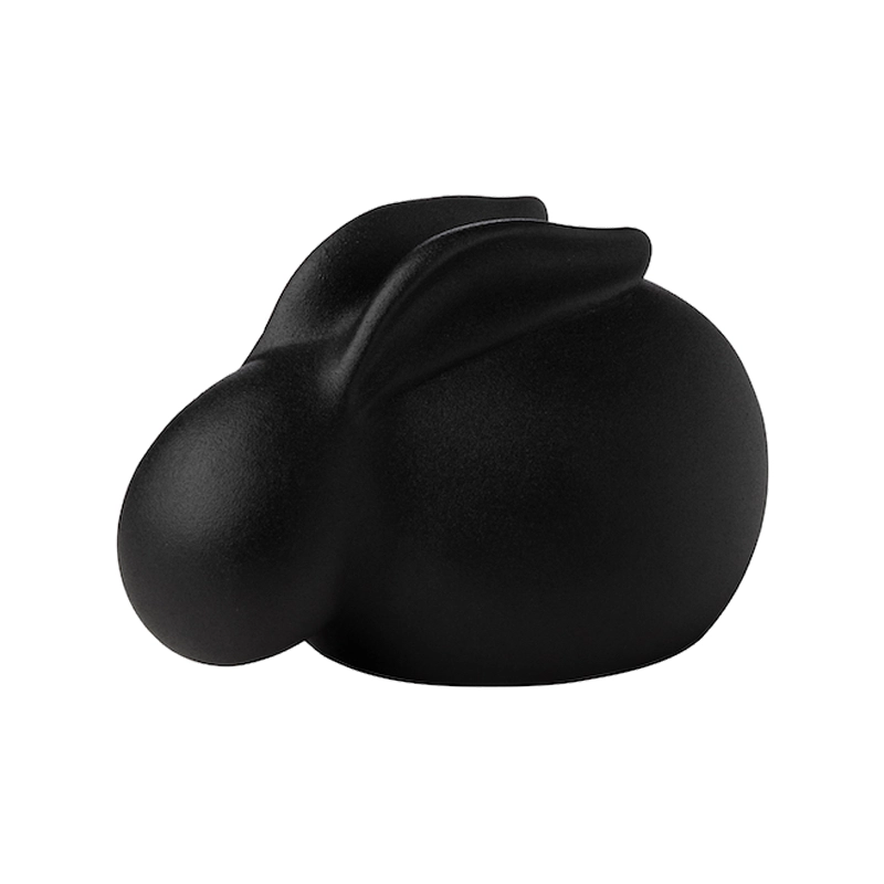 Bunny Black - Ceramic Urn for Pets
