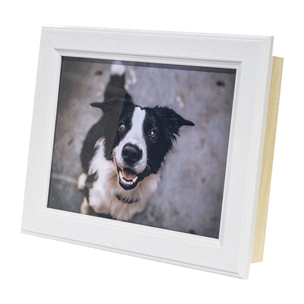 Luigi - Wood Photo Frame Pet Urn