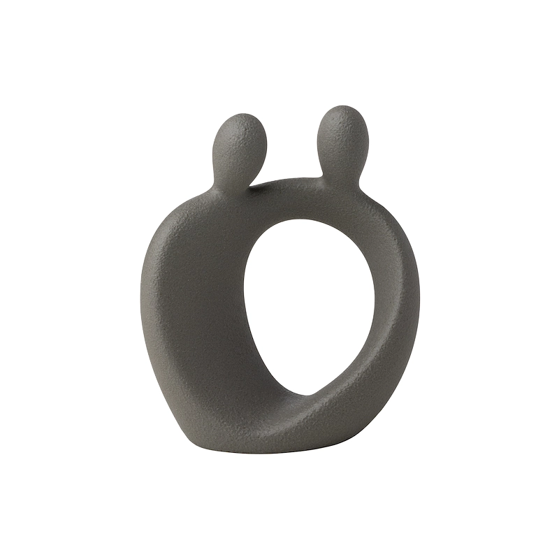 Mini Family Gray - Small Porcelain Stoneware Urn for Pets