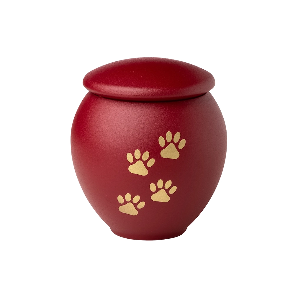 Pet Red - Metal Urn for Pet