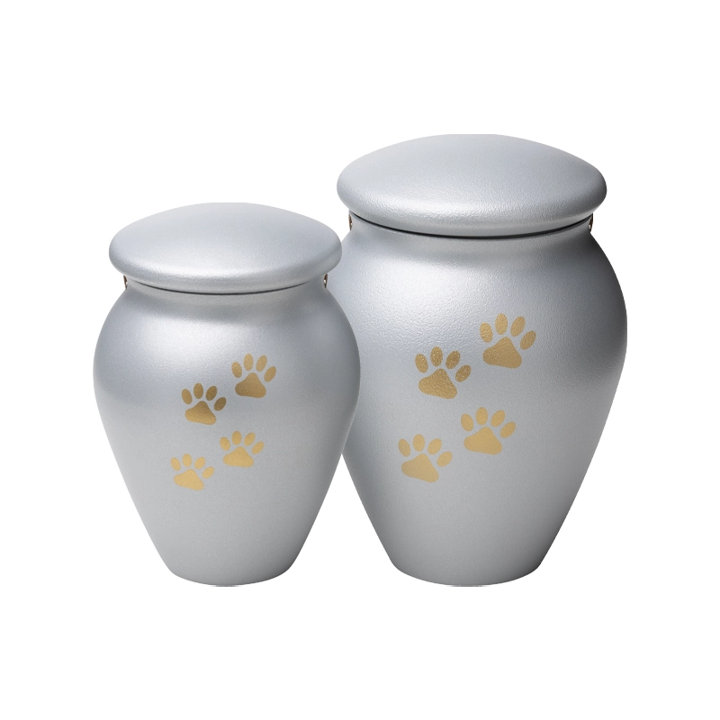 Tulipet Grigio – Urna in metallo per animali
